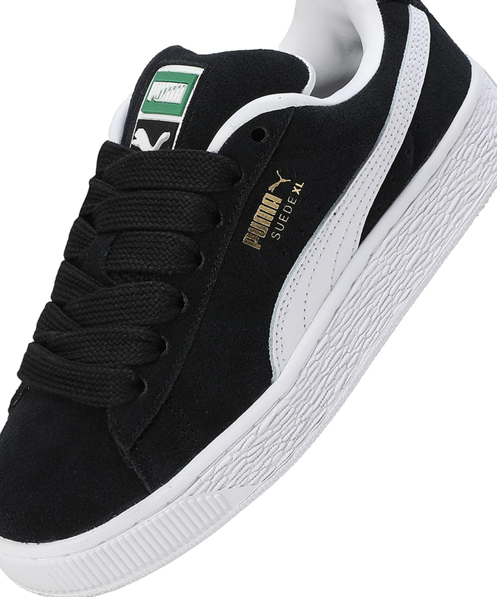 Puma Suede XL in Black and White