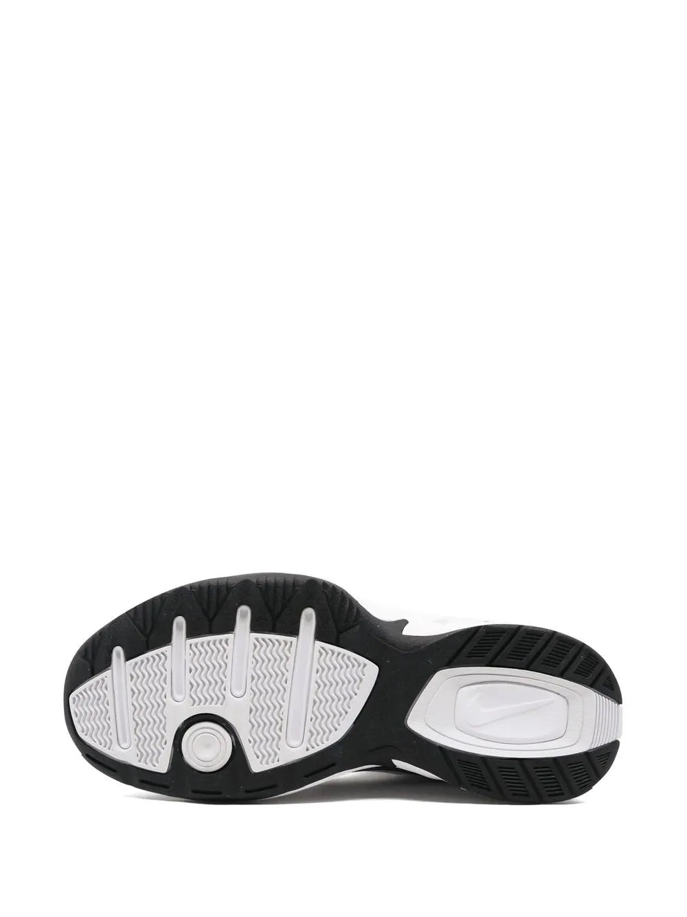 Nike Air Monarch IV (4E) "Whitw/Metallic Silver" sneakers