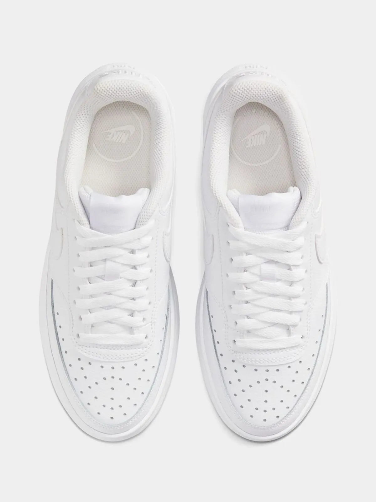 Nike Women's Court Vision Alta White Sneaker