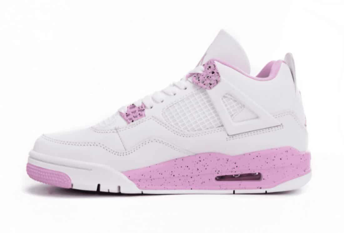 Air Jordan Sneakers For Women White and Pink Oreo women sneakers