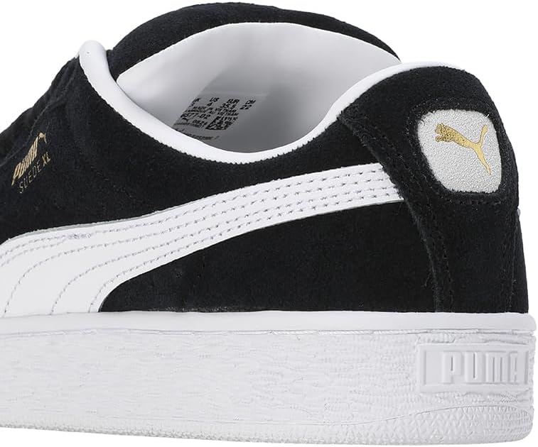 Puma Suede XL in Black and White