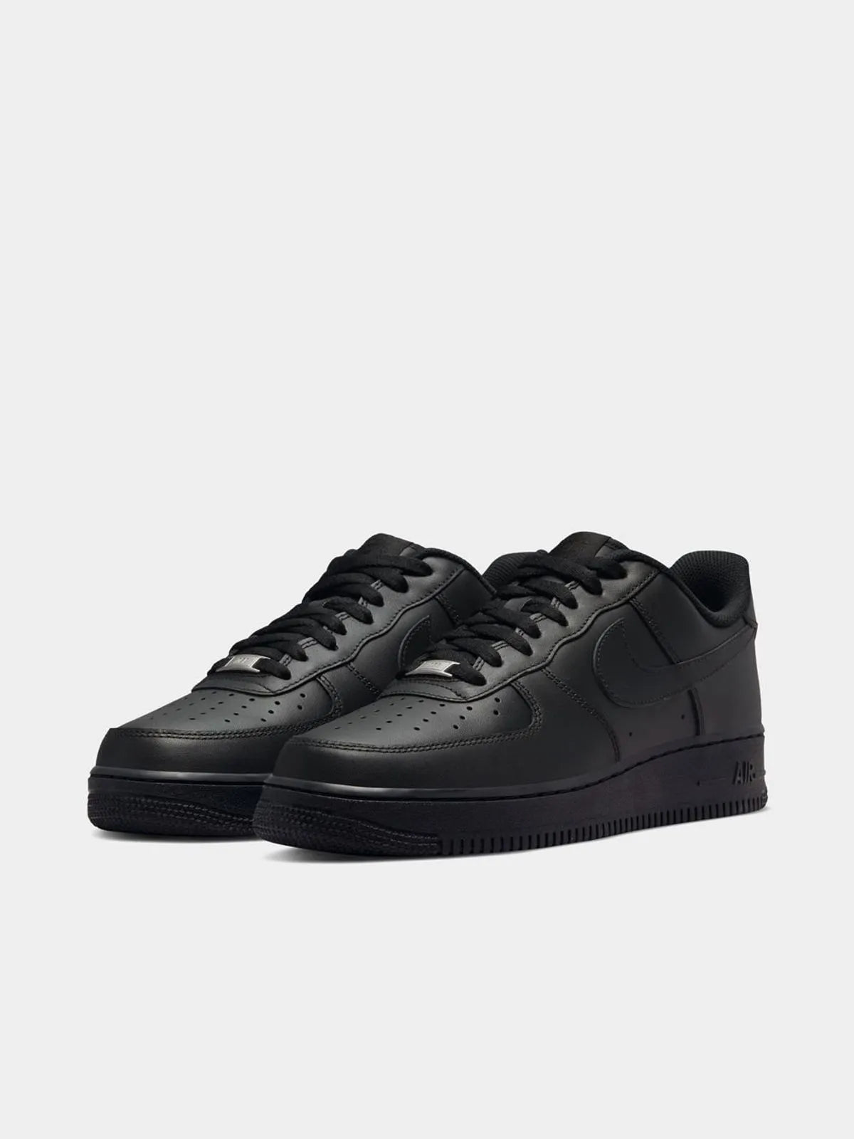Nike Airforce 1'07 Black & White Sneakers